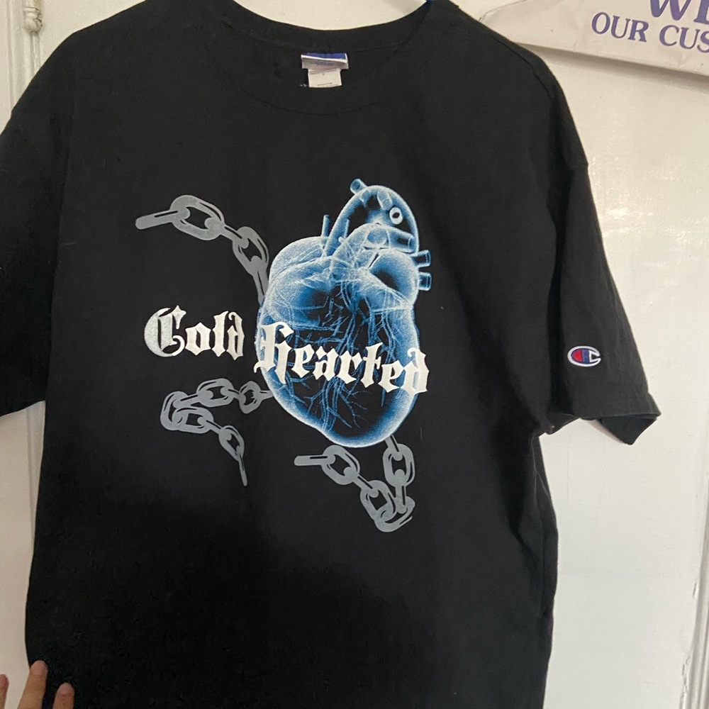 Custom GOLD HEART T shirt